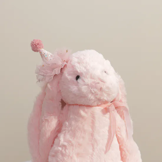 BearHug Pink Candy Birthday Bunny Toy