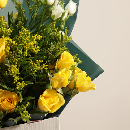 Sunlit Whisper Flowers Bouquet