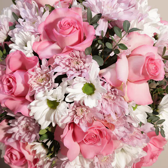 Birthday Elegancy Flowers | Vase
