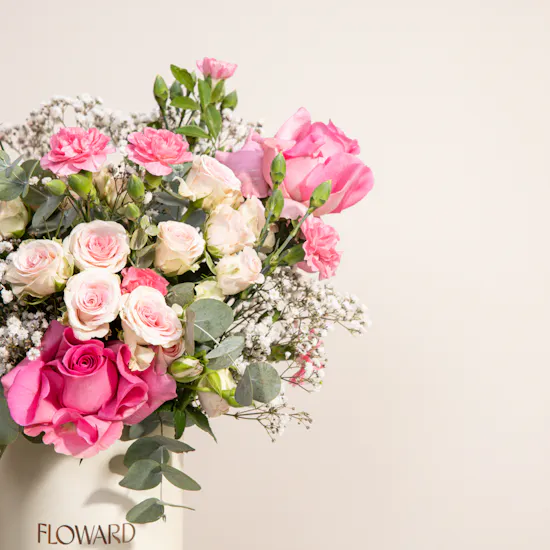 Melody of Rosy Days Flower Box