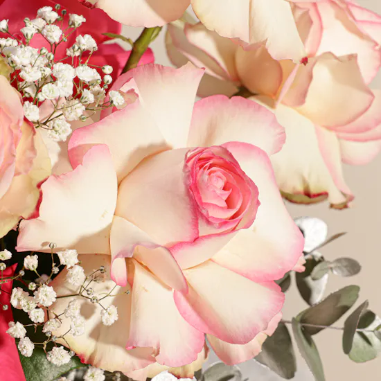 Luxurious Touch of Love Flowers Box