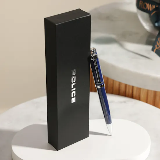 Police Gent Batang Blue Men’s Pen | Sapphire Dreams Flower
