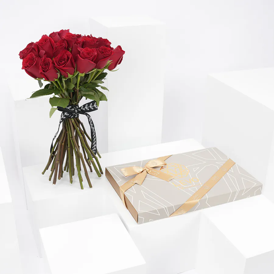 Levo Chocolate | Red Roses 1