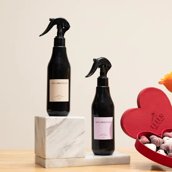 Splendour Linen Spray | Fleur Belgian Chocolate Box and Stunning Flowers