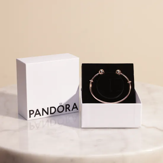 Pandora Moments Open Bangle Bracelet