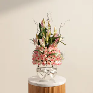 Cheerful Garden Flower Vase