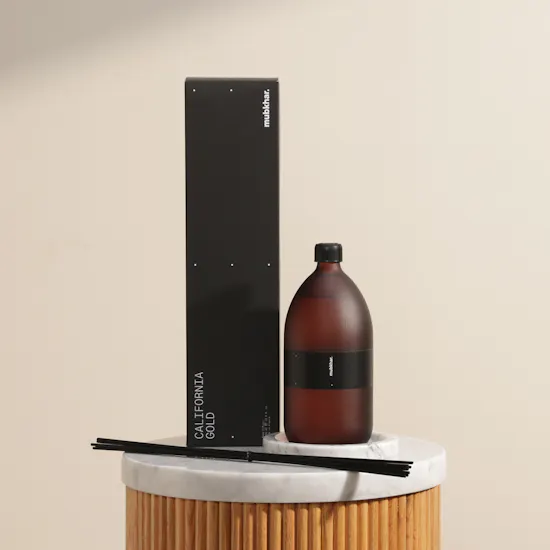 Mubkhar California Gold Reed Diffuser | 1 Litre