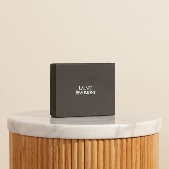 Lalage Beaumont Caribou Taupe Leather Women's Wallet
