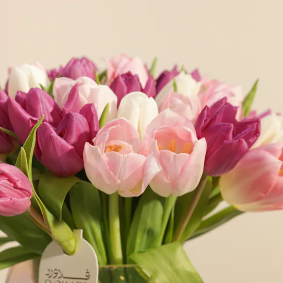 Sweet Spring Tulip Vase