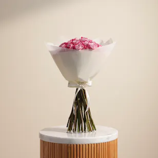 Purple Roses Bouquet | 35 Flowers Purple Roses Bouquet | 35 Flowers