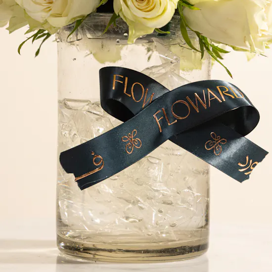 Pure Elegance Rose Vase