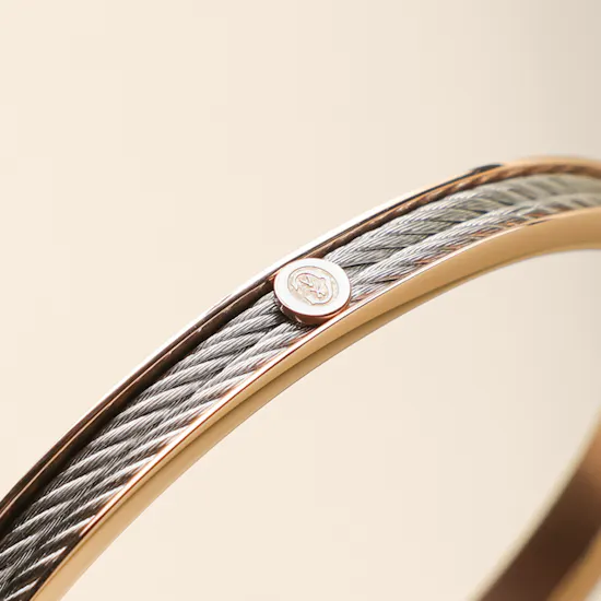 Charriol Forever Rose Gold Women's Bangle