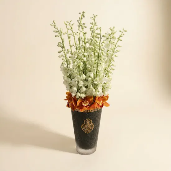 Artfeena Kiswat Al Kaaba Flowers Vase