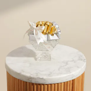 Floward Gold & Silver Assorted Small Chocolate Tray