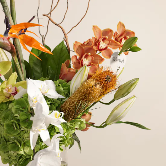 Colorful Flowers Vase by September Studio