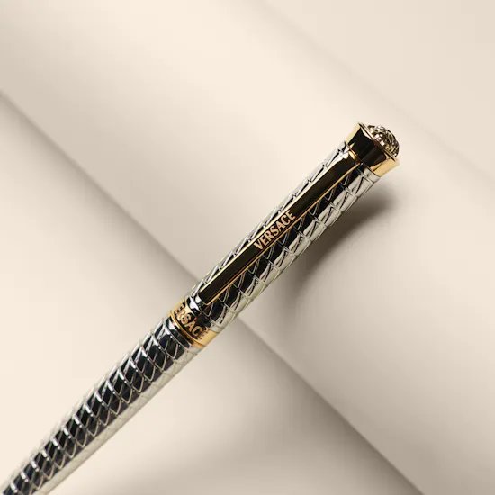 Versace Silver and Gold Infinite Ball Point Pen