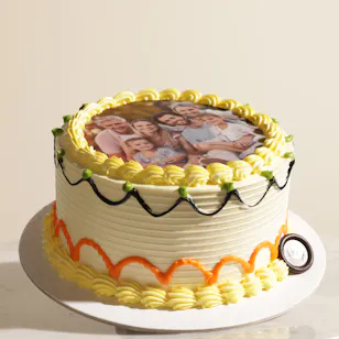 Noon Sweets Personalized with Photo Chocolate Cake