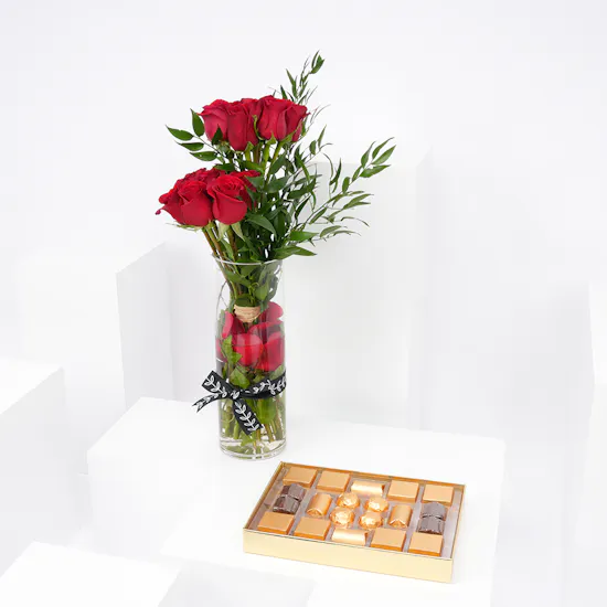 Bostani Chocolates | Red Roses