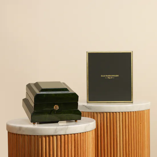 Saad Bashammakh Perfume and Bakhoor Gift Box