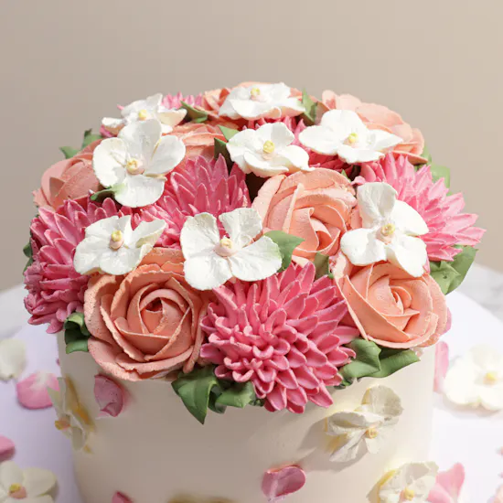 Floward Floral Box Cake | Love Letter