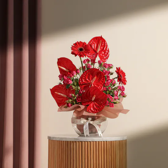 Passion Flowers Vase