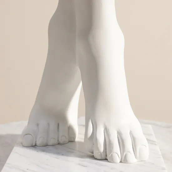 Floward Ballet White Ceramic Vase