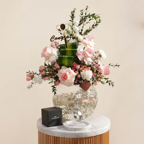 Coach Chelsea Ladies Watch | Flowers Vase