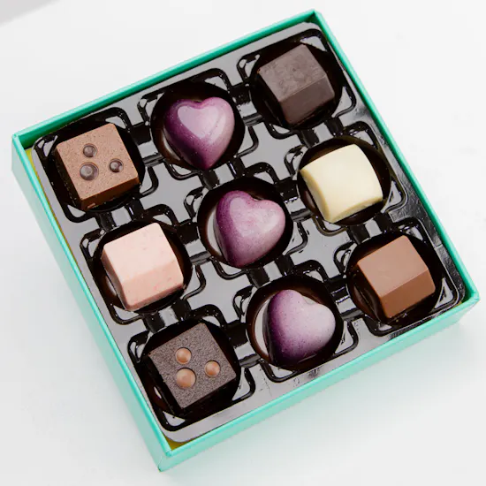 Wunder Chocolate Small Box | Pink Summer Vase