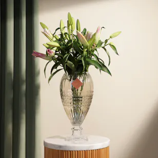 Pink Sapphire | Glass Vase Pink Sapphire | Glass Vase