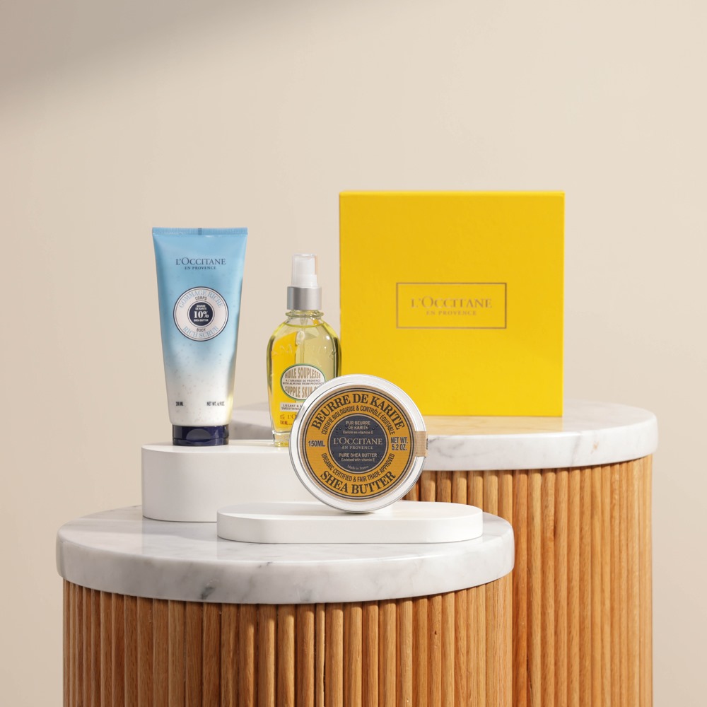 مجموعة الشيا واللوز من لوكسيتان