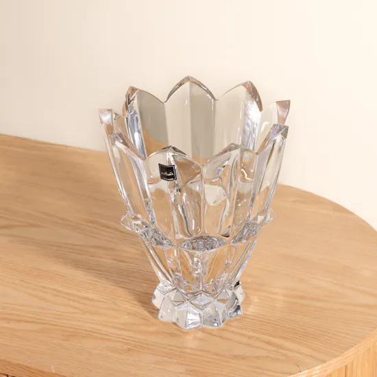 Rogaska Premium Finesse Footed Vase