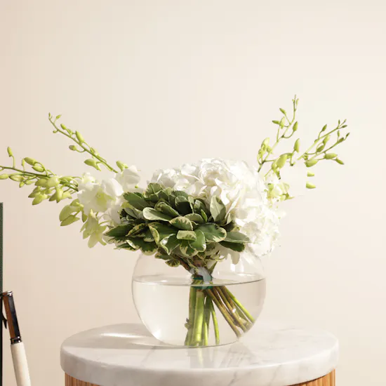 Bilqalam Titanium Founding Day Pen | Luminous Flower Vase