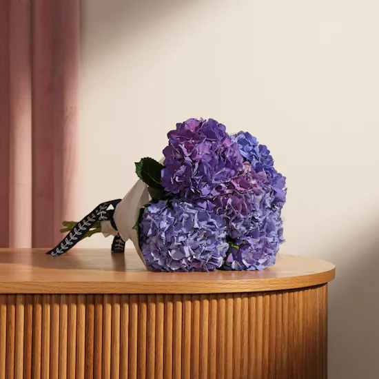 Royal Purple Hydrangea Bouquet