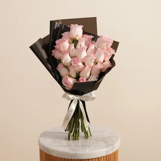 Silent Sentiment Roses Bouquet | 25 Flower