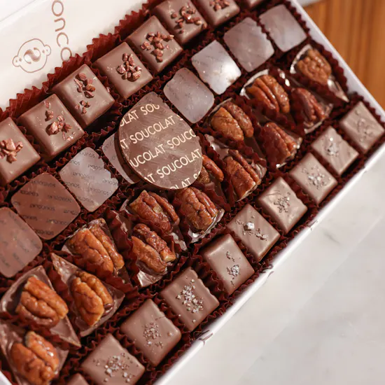 Soucolat Mixed Chocolate Box | Happy Birthday Flowers