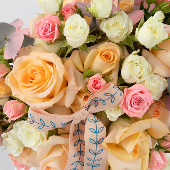 Romance Roses | Glass Vase