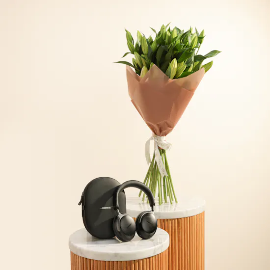 Bose Quietcomfort Noise Cancelling Headphones | Lilies Bouquet