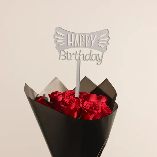 Soucolat Mixed Nuts and Slabs Collection Box | Birthday Joy Bouquet