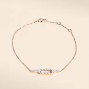 Damas Youth Lync Rose Gold Women's Bracelet Damas Youth Lync Rose Gold Women's Bracelet