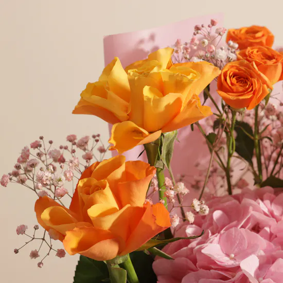 The Gentle Glow Flower Bouquet