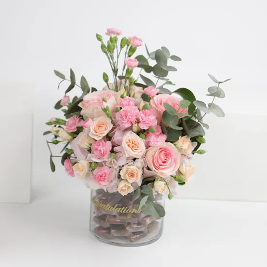 Congratulation Chocolates | Pink