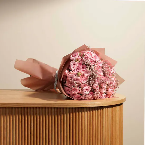 Pinkie Flowers | Pink Wrap
