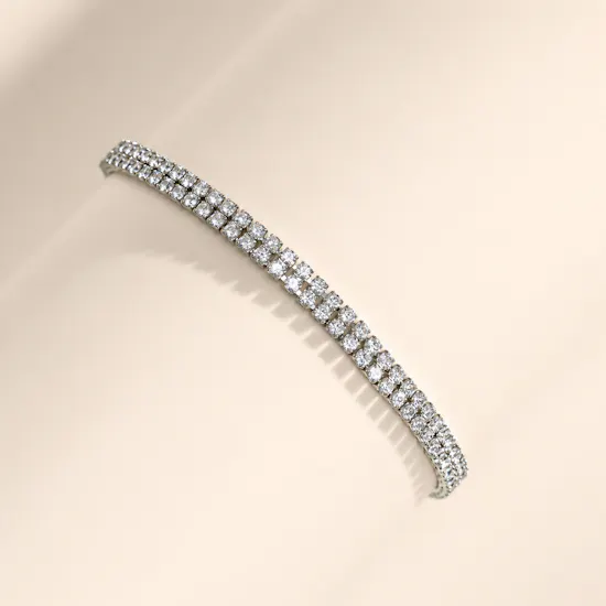 Zus Double Stone Tennis Bracelet