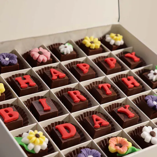 Floward Happy Birthday Chocolate Box
