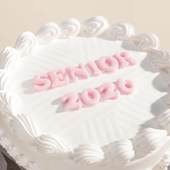December Cake Personalized Graduation Photo Cake