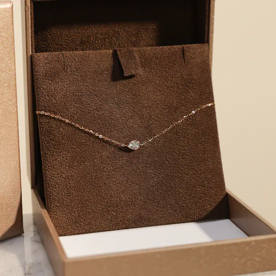 Kooheji Jewellery Drop Shape Diamond Baby Bracelet