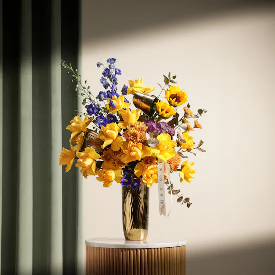 Blush Poetry Flower Vase