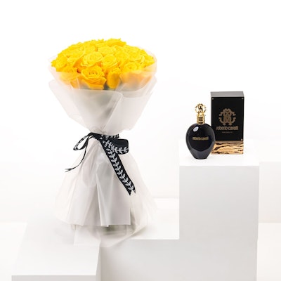 Roberto Cavalli Nero Assoluto for Women | Yellow Roses