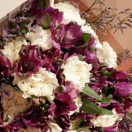 Carnations & Alstroemeria | Hand Bouquet