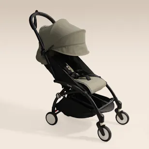 Stokke Yoyo3 Olive with Black Frame Baby Stroller Stokke Yoyo3 Olive with Black Frame Baby Stroller